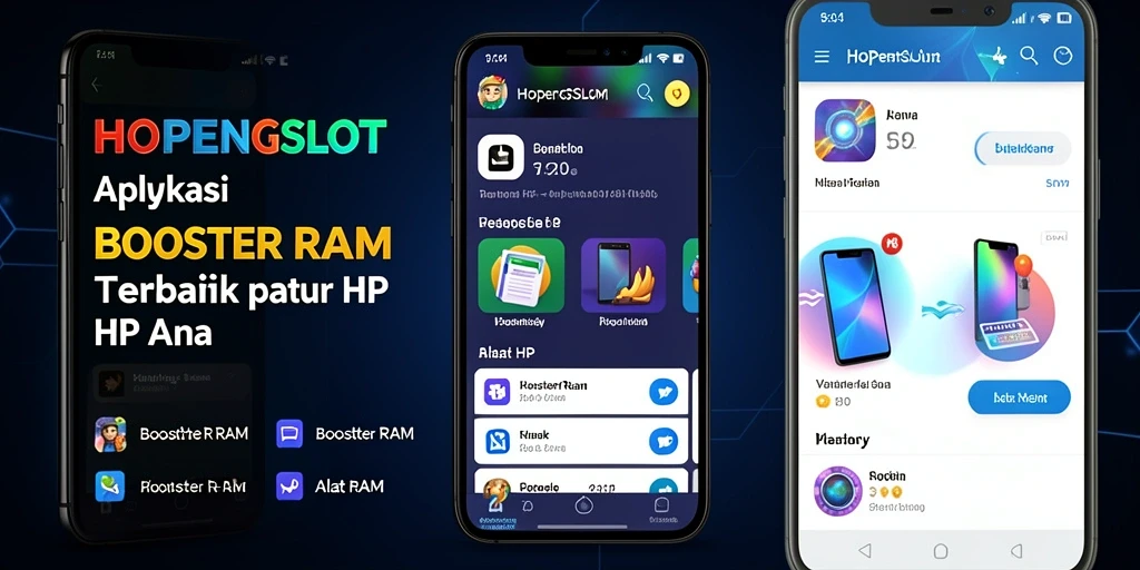 Tampilan antarmuka HOPENGSLOT yang sederhana dan efektif untuk mengelola RAM.