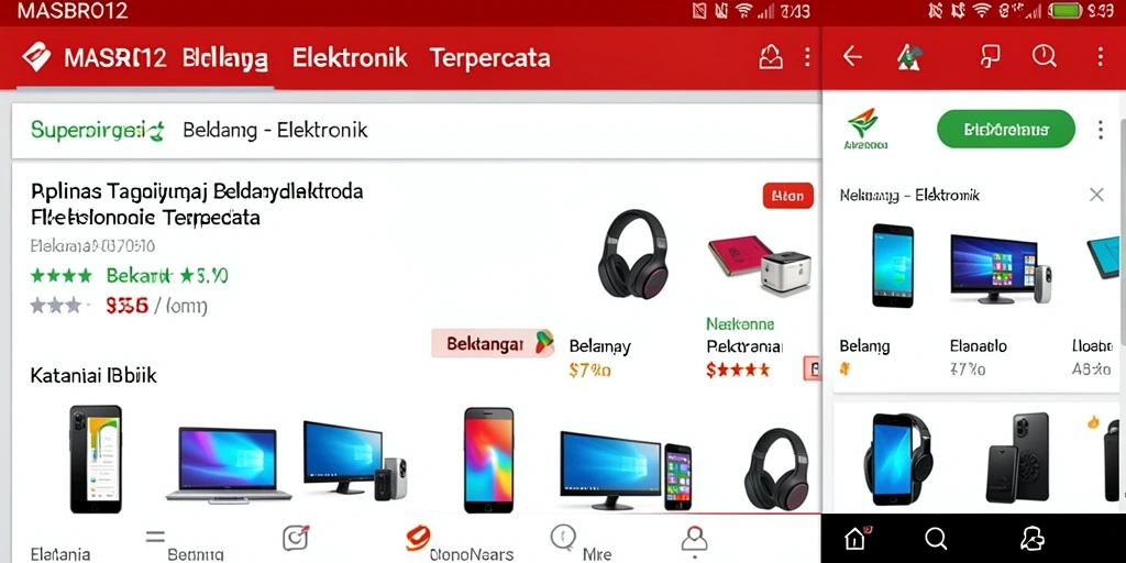 Tampilan antarmuka MASBRO12 yang user-friendly dan menarik.