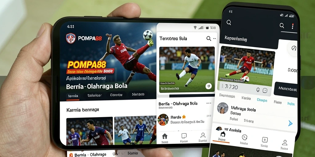Tampilan intuitif POMPA88 untuk berita Olahraga Bola.
